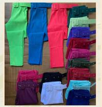 Calça Bengaline com cinto