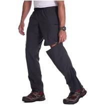 Calça Bermuda Hard Bio Trekking UV50+ Chumbo