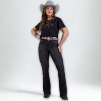 Calça Bill Way Feminina Brilho Preta Strass Black Bill Way Calça Bill Way Feminina Brilho Preta Strass Black Bill Way