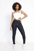 Calça Biotipo Feminina Jeans Preto Skinny Ref. 29022
