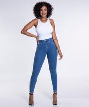 Calça Biotipo jeans feminina skinny chapa barriga