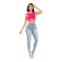 Calça Biotipo Jeans Feminina Skinny Lançamento Ref.26821