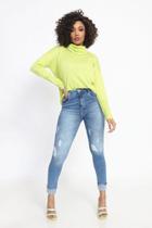 Calça biotipo jeans feminina skinny midi - 28806