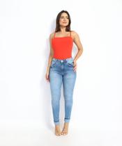 Calça biotipo jeans feminina skinny