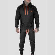 Calça + Blusa Moletom Com Bolsos Cintura Com Elástico Coroa e Cordão