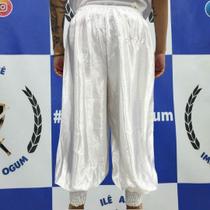 Calça bombacho oxford/cetim masculino