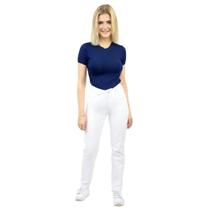 Calça Branca Feminina com Elastano Calça Branca Feminina com Elastano