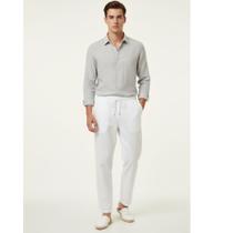 Calça Branca Indiana De Algodão Yoga e Meditação