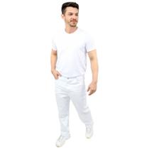 Calça Branca Masculina com Elastano