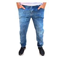 Calça Branca Masculina Sarja Basica jeans com elastano premium