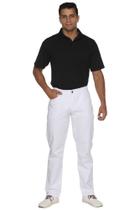 Calça branca sarja com elastano masculina Calça branca sarja com elastano masculina