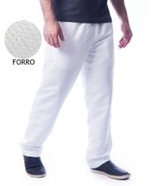 Calça Branca Tactel Butu Biru Masculina Forrada Microfibra Calça Branca Tactel Butu Biru Masculina Forrada Microfibra