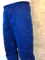 Calça Brim Azul Royal Uniforme Profissional Calça Brim Azul Royal Uniforme Profissional