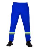 Calça Brim Comum Para Trabalho Mecânico Obra Pedreiro Tecido Resistente