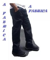 Calça Brim Obras Mecânico Rodovia