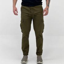 Calça Broken Rules Jogging Cargo em Sarja Masculina