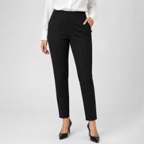 Calça Bruna Malhas Ponto Roma Reta com Risca Vertical REF:12538 Calça Bruna Malhas Ponto Roma Reta com Risca Vertical REF:12538