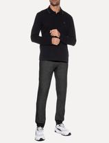 Calça Calvin Klein Jeans Masculina Moletom Side New Logo Grafite Mescla Calça Calvin Klein Jeans Masculina Moletom Side New Logo Grafite Mescla