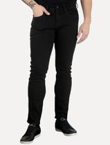 Calça Calvin Klein Jeans Masculina Skinny Five Pockets Tag Preta