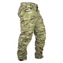 Calça Camuflada Multicam Tática Resistente RipStop Profissional Masculina Confortável Combate