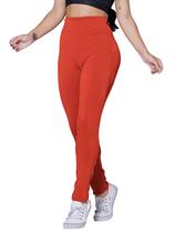 Calça Canelada 3D Cós Alto Zero Transparencia Conforto e Durabilidade