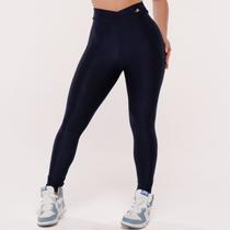 Calça Canelado Gloss Feminino Fitness Academia