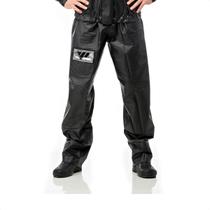 Calça Capa Impermeável Com Bolso Refletivo Chuva Motoqueiro Motoboy Pantaneiro