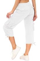 Calça Capri Cargo Feminina MoFiz para Trilha Leve e de Secagem Rápida