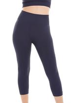 Calça Capri Delrio Sport VF6203 Feminina Sem Costura Poliamida T. P/GG
