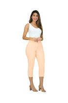 Calça Capri Feminina em Sarja Muito Mais Cintura Média