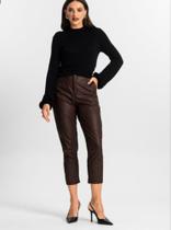 Calça Capri Feminina material ecológico (material sintético)