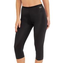 Calça Capri Feminina Microfibra Sem Costura Corte á Laser - DelRio