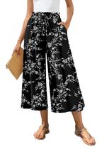 Calça Capri Palazzo Plus Size Bestbee Pantalona de Perna Larga XL Calça Capri Palazzo Plus Size Bestbee Pantalona de Perna Larga XL