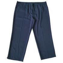 Calça Capri Social Feminina Microfibra Two Way Plus Size Tamanho Especial Calça Capri Social Feminina Microfibra Two Way Plus Size Tamanho Especial