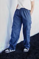 calça cargo adulto de Brim