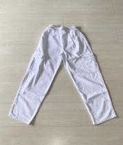 Calça Cargo Branca