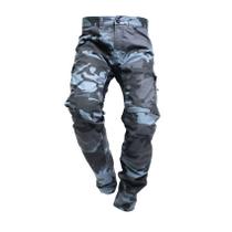 Calca cargo camuflada chumbo 40
