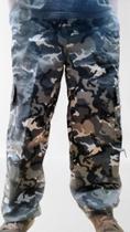 calça cargo camuflada verde - marrom- cinza