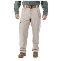 Calça Cargo de Trabalho Masculina 5.11 em Sarja de Algodão Caqui 30W 36L Calça Cargo de Trabalho Masculina 5.11 em Sarja de Algodão Caqui 30W 36L