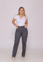Calça Cargo Feminina 7948 Chumbo