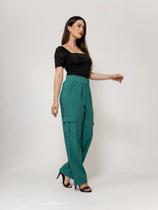 Calca Cargo Feminina Com Elastico cl-0019 Calca Cargo Feminina Com Elastico cl-0019