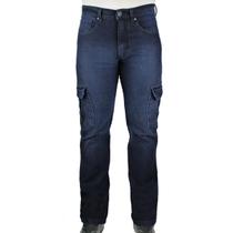 Calça Cargo Jeans Masculina 6 Bolsos - R7