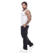 Calça Cargo Jeans Masculina Baggy Balão Jeans Masculino