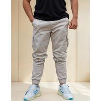 Calça Cargo Jogger Unissex NIV DENIM - Streetwear, Bolsos Laterais, Estilo e Conforto Calça Cargo Jogger Unissex NIV DENIM - Streetwear, Bolsos Laterais, Estilo e Conforto
