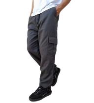 Calça Cargo Juvenil Infantil 6 Bolsos Skatista Adolescente Via Lance