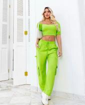 Calça cargo Calça cargo