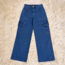 Calça Cargo Marmorizado Tamanho 34 ao 44