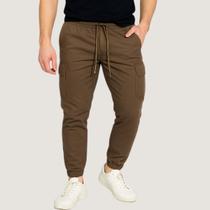 Calca Cargo Masculina Calça Jogger Masculino Punho