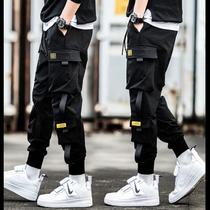 Calça Cargo Masculina Hip Hop - Streetwear Techwear com Vários Bolsos