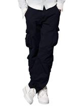 Calça Cargo Match Masculina Azul Tamanho 38 Ajuste Regular